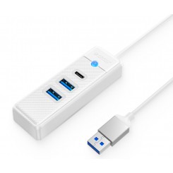 هاب 3 پورت USB 3.0 اوریکو ORICO PWC2U-U3 سفید