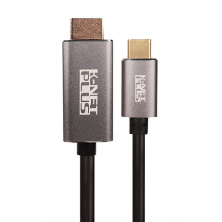 کابل Type C به HDMI کی نت پلاس 1 متری Knet Plus KP-COCM2HD10