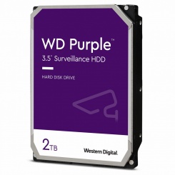 هارد اینترنال وسترن دیجیتال بنفش 2 ترابایت 2TB Purple