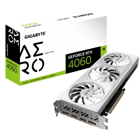 کارت گرافیک گیگابایت GIGABYTE GeForce RTX 4060 AERO OC 8G