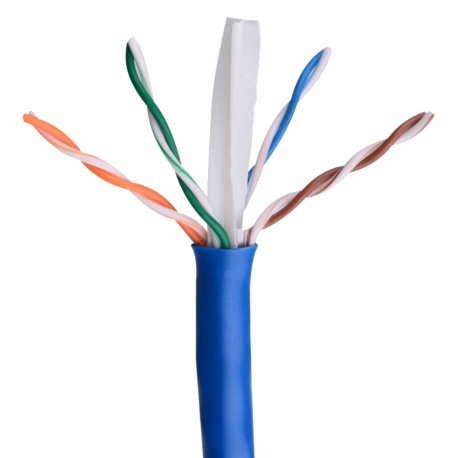 کابل شبکه UTP Cat6 کی نت پلاس 305 متری Knet Plus KP-NL6U00305