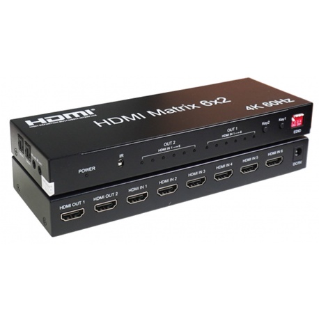 ماتریکس 2 در 6 HDMI کی نت Knet K-MAHD2062