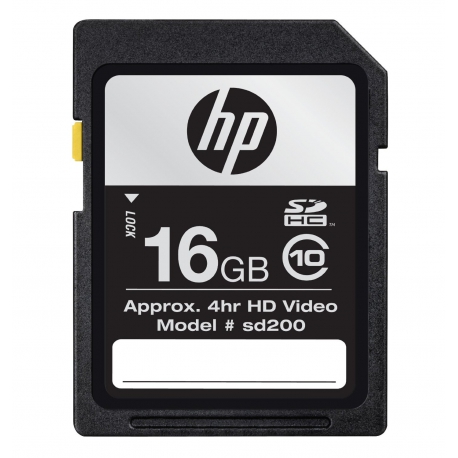 HP 16 GB Class 10 SDHC