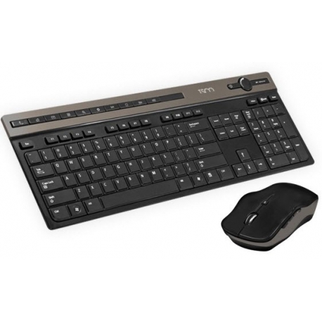 Tsco Keyboard and Mouse TKM 7106 Wireless‏ black