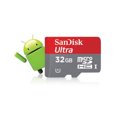 SanDisk Ultra MicroSDHC Class10 - 16GB / 80MB