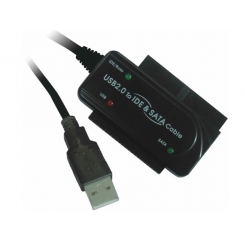 تبدیل USB 2.0 به SATA و IDE همراه آداپتور فرانت FN-U2ST100