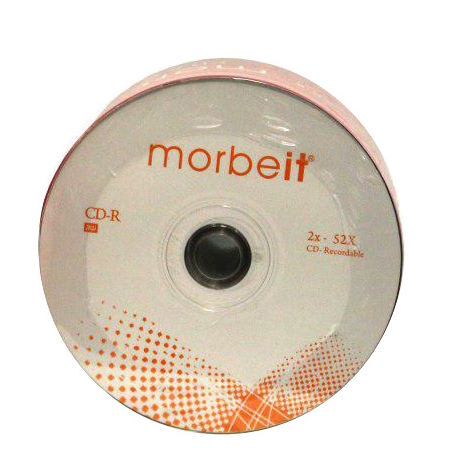 سی دی خام موربیت Morbeit (تایوانی) پک 50 عددی شرینک