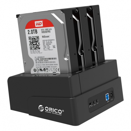 داک SSD و هارد 2.5 و 3.5 اینچ ORICO 6638US3-c 3Bay
