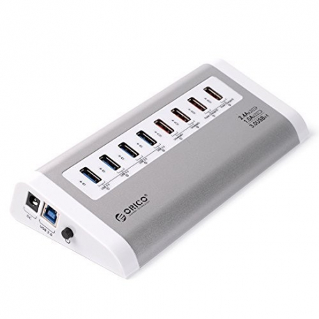 هاب USB 3.0 و سوپر شارژر فلزی ORICO UH4C4