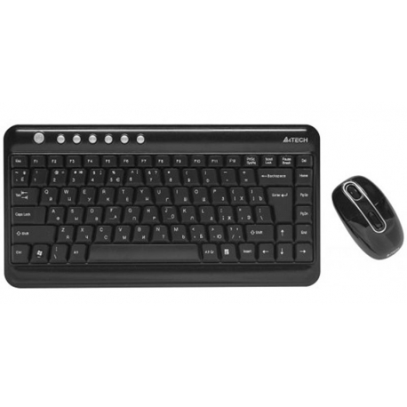 A4tech 7600N Padless Wierless Keyboard+Mouse
