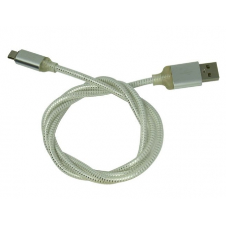 کابل تبديل USB به microUSB تسکو مدل TC71 طول 1 متر - سفید