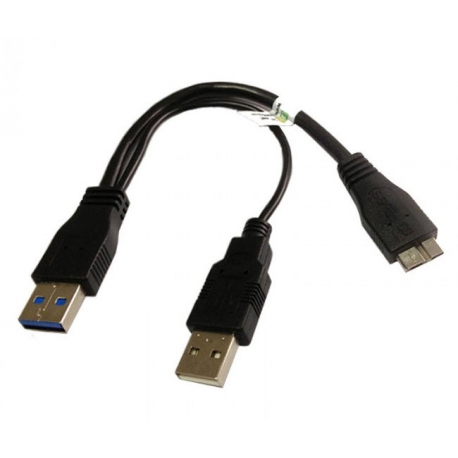 کابل Micro USB 3.0 همراه پورت تقویت کننده USB 2.0 (هارد) فرانت FN-U3CY02