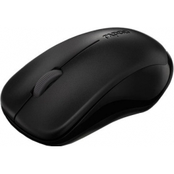 Rapoo 1620 Wireless Optical Mouse - Black