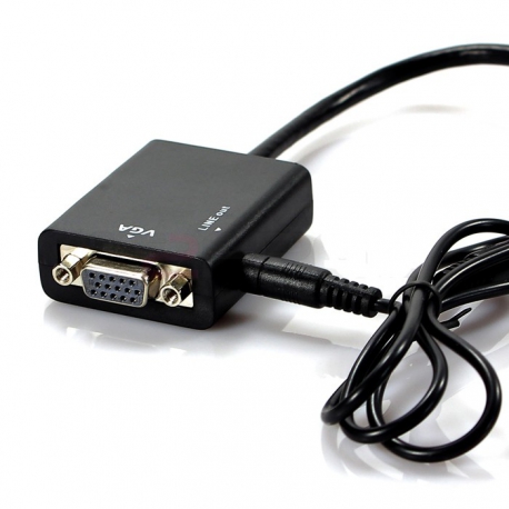 تبدیل HDMI به VGA همراه با صدا 