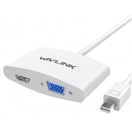 مبدل Mini DisplayPort به HDMI و VGA ویولینک مدل WL-MDHV4