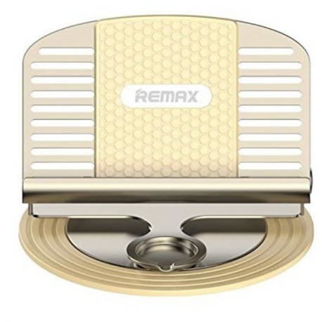 پایه نگه دارنده و شارژر گوشی موبایل ریمکس RC-FC2 LETTO طلایی