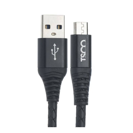 کابل شارژ USB به microUSB تسکو مدل TC 50 طول 0.9 متر - مشکی