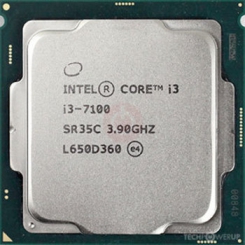 سی پی یو بدون باکس اینتل Intel Core i3 7100