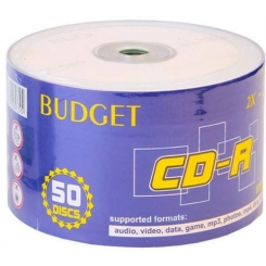 سی دی خام باجت BUDGET مدل CD-R بسته 50 عددی