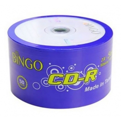سی دی خام بینگو Bingo بسته ۵۰ عددی