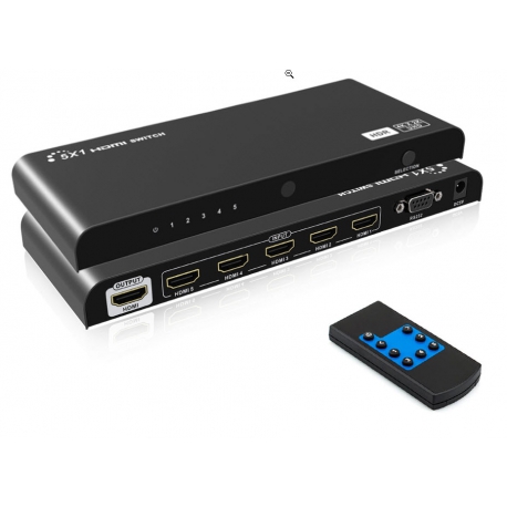 سوئیچ ۵ پورت HDMI لنکنگ مدل LKV501HDR-V2.0 تا وضوح (۴KX2K@60Hz (HDR