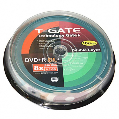 دی وی دی ناین / 8.5gb تی گیت DVD9 T-Gate / ده تایی