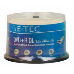 DVD خام 8.5 گیگابایتی - DVD 9 ایتک E-TEC