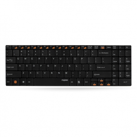 Rapoo E9070 Ultra-Slim Wireless Keyboard ( Black )