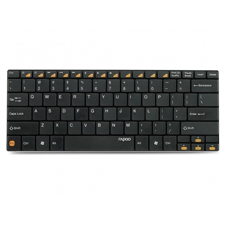 Keyboard Rapoo E6100 Wireless Bluetooth Ultra-Slim Black