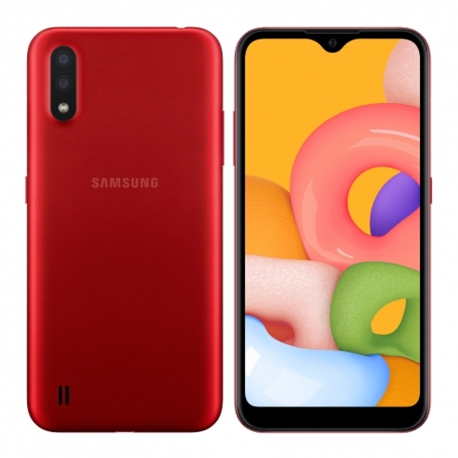 گوشی موبایل سامسونگ Galaxy A01 دو سیم کارت 16 گیگابایت قرمز