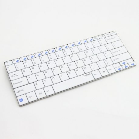 Keyboard Rapoo Bluetooth Ultra-Slim E6500 White