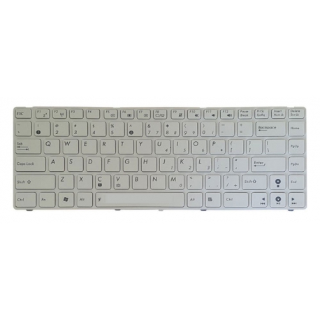 کیبورد لپ تاپ ایسوس K42-K43 سفید-بافریم