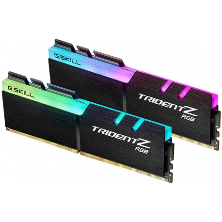 رم دسکتاپ DDR4 جی اسکیل دو کاناله 3000 مگاهرتز مدل Trident Z RGB ظرفیت 32 گیگابایت CL16
