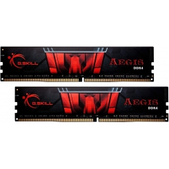رم دسکتاپ DDR4 جی اسکیل دو کاناله 3200 مگاهرتز مدل Aegis ظرفیت 16 گیگابایت CL16