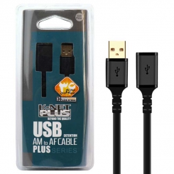 کابل افزایش طول USB کی نت پلاس KNET-PLUS KP-C4015 پنج متری