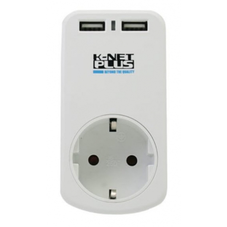 محافظ برق تک پورت کی نت پلاس K-Net Plus KP-PS03 به همراه پورت USB
