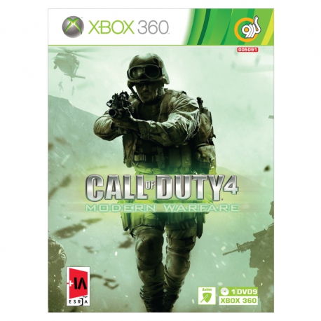 بازی Call of Duty 4 Modern Warfare مخصوص Xbox 360
