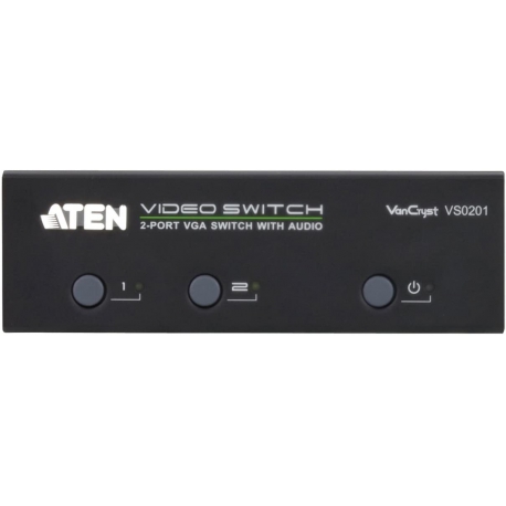 سوئیچ 2 پورت VGA/Audio آتن مدل ATEN VS0201