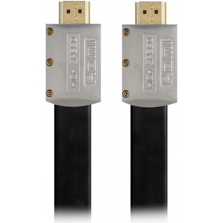 کابل 2.0 HDMI کی نت پلاس 15 متری Knet Plus KP-HC168 تخت سرپوش نقره ای