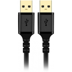 کابل لینک USB 3.0 دو سر نر (شیلد دار) کی نت پلاس مدل KP-C4019/KP-C4020