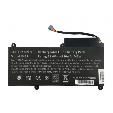باتری لپ تاپ لنوو ThinkPad E450-E455-E460 مشکی-داخلی