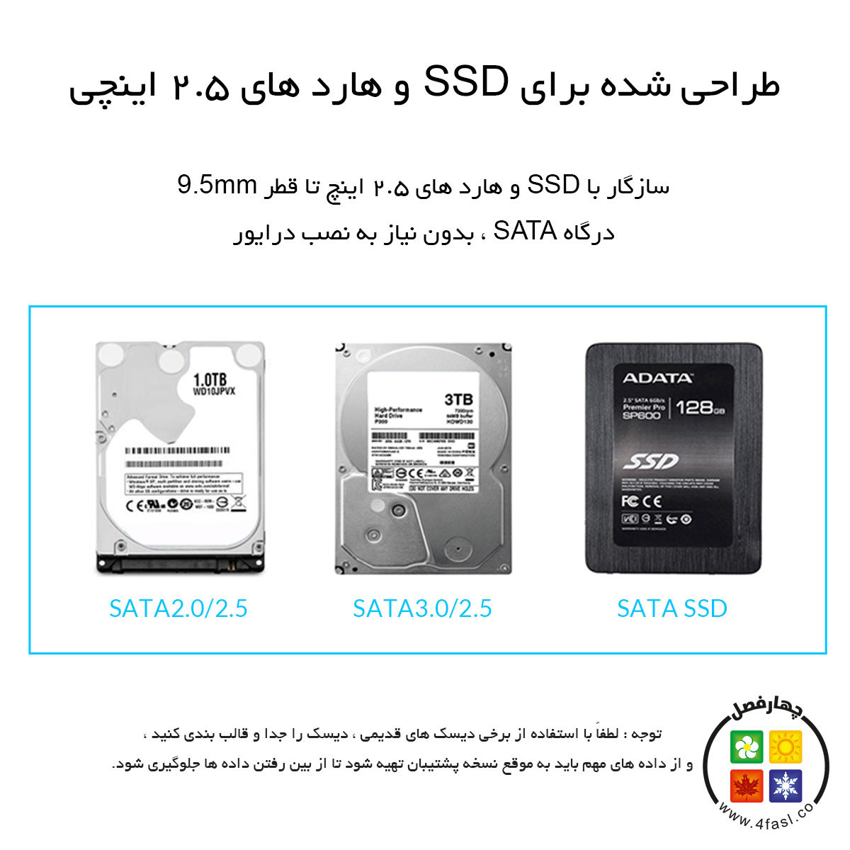 باکس هارد 2.5 اینچ USB 3.0 اوریکو ORICO 2139C3-G2