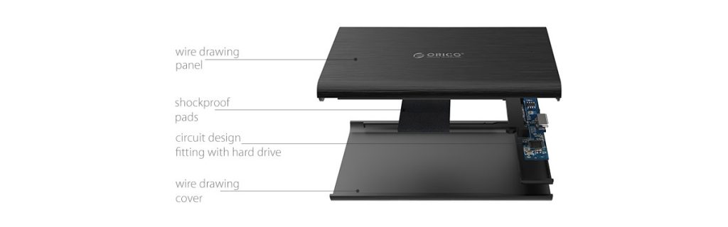 باکس هارد ۲.۵ اینچ USB 3.0 اوریکو ORICO 2189U3