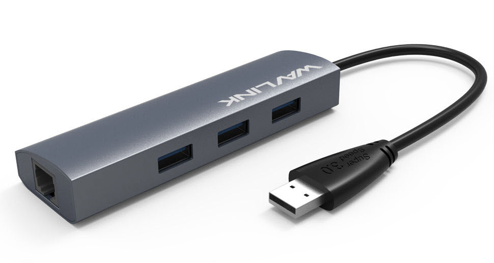 تبدیل USB به LAN و هاب ویولینک Wavlink WL-UH3031G