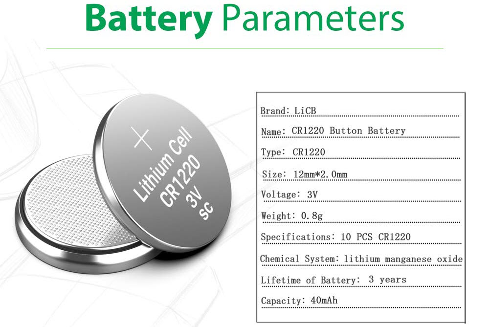 باتری سکه ای لیتیومی کملیون CR1220