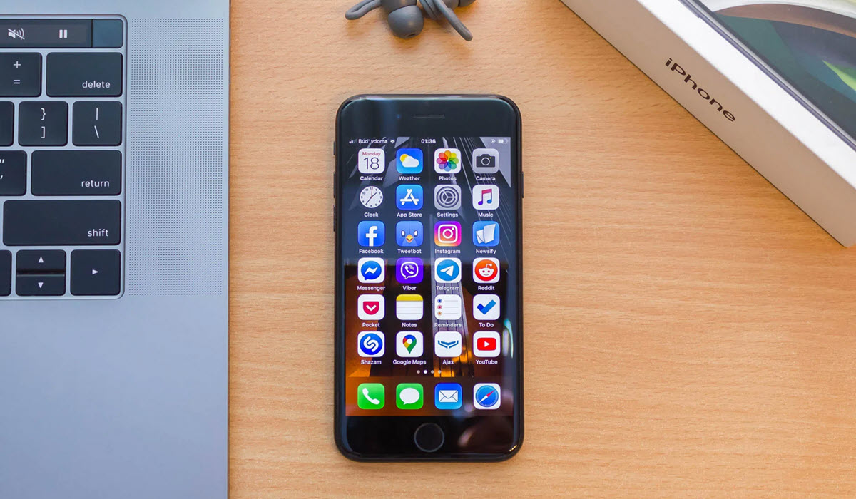 گوشی موبایل اپل iPhone SE 2020 A2275 تک سیم کارت