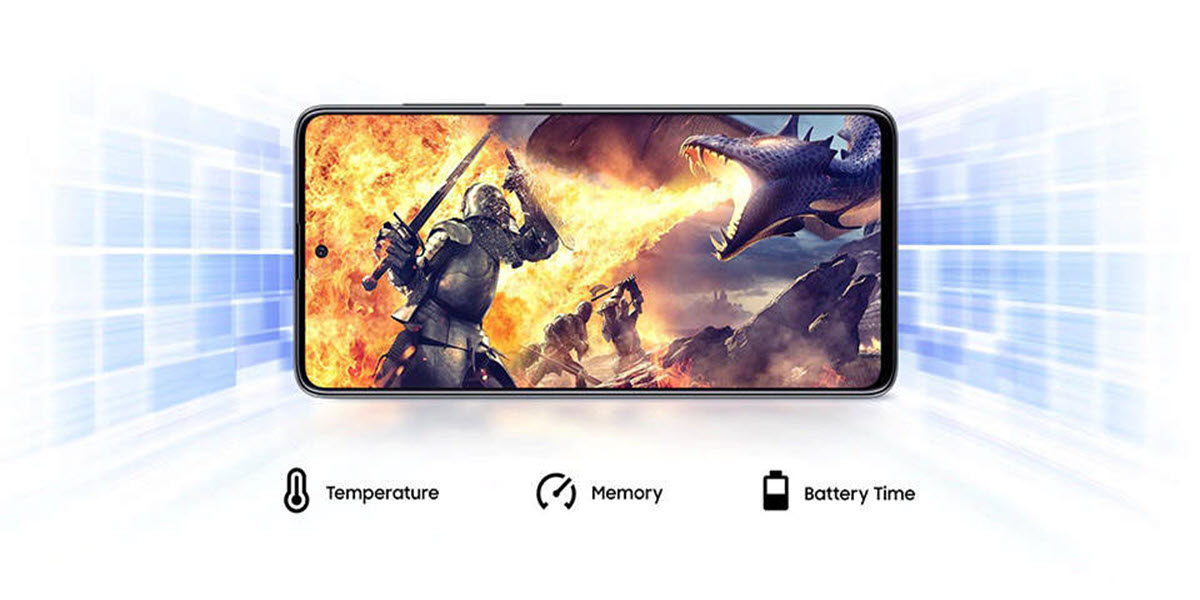 گوشی موبایل سامسونگ Galaxy A51 دو سیم کارت 128 گیگابایت نقره ای