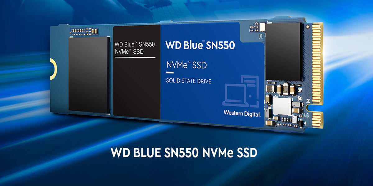 اس اس دی اینترنال وسترن دیجیتال Western Digital Blue SN550 ظرفیت 500 گیگابایت