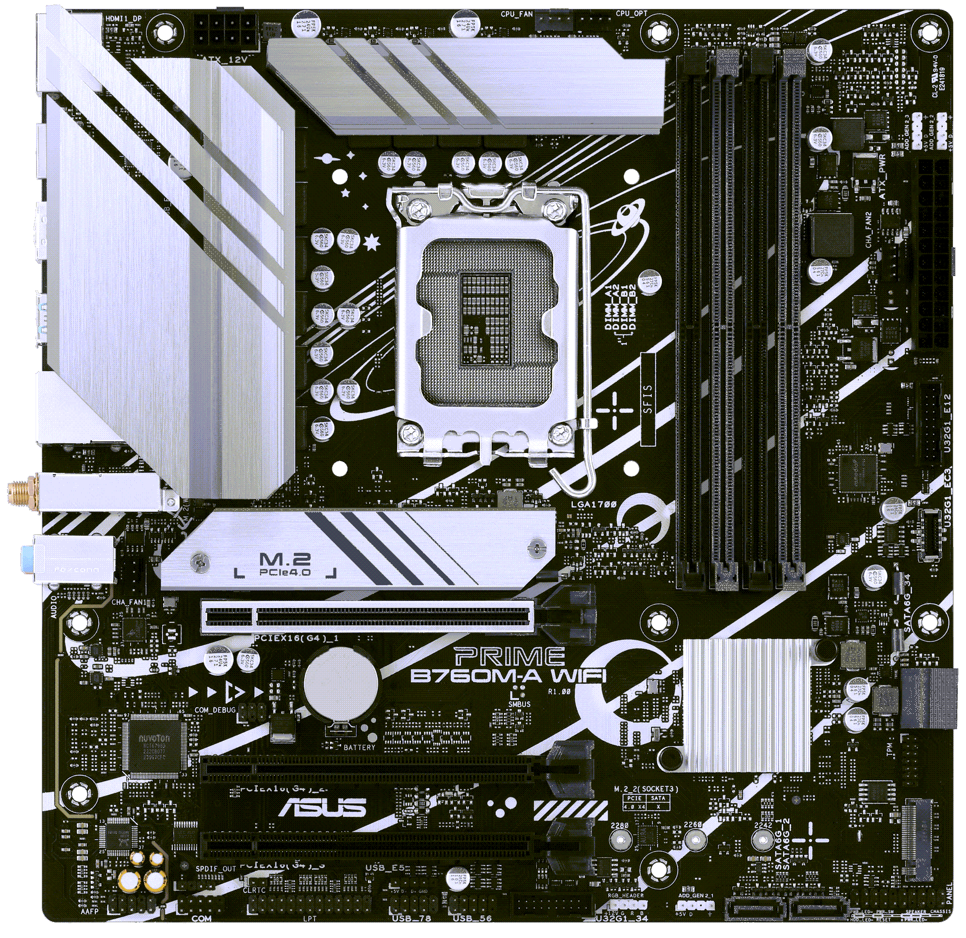 مادربرد ایسوس ASUS PRIME B760M-A WIFI DDR5