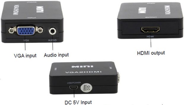 تبدیل VGA به HDMI لایمستون LimeStone LS-V2H